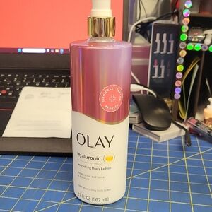 Olay Hyaluronic Nourishing Body Lotion 502 ml New Pump Bottle